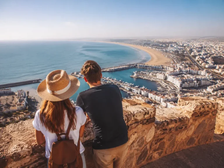 Agadir day trip from Marrakech with Atlantic coast view