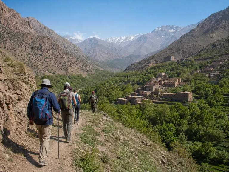 Imlil Valley hiking day trip in the High Atlas Mountains